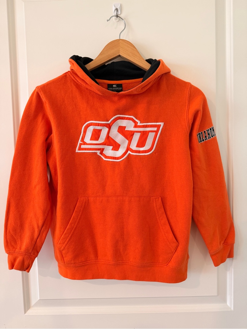 Oklahoma State Cowboys OSU Colosseum Youth Small 8-10 Orange Pullover Hoodie